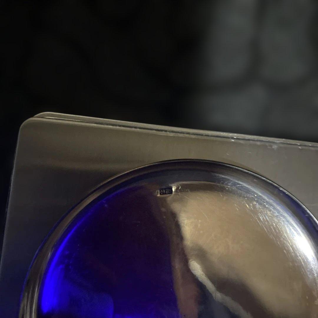 く*む様 も*る様 純銀受け皿34.1g