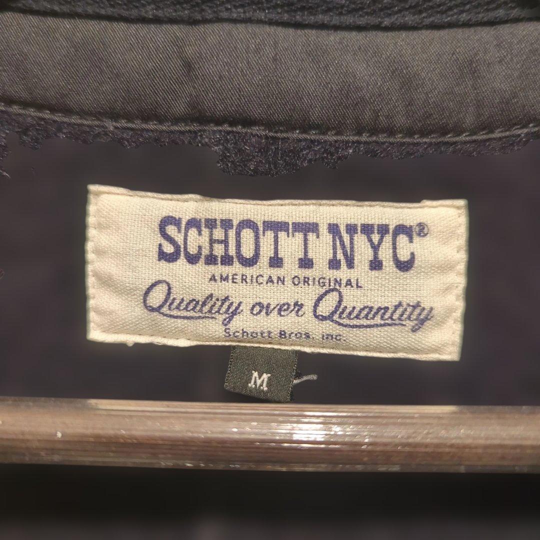 【完売品】schott ビーチクロス ベスト ゴマ塩 Mサイズ