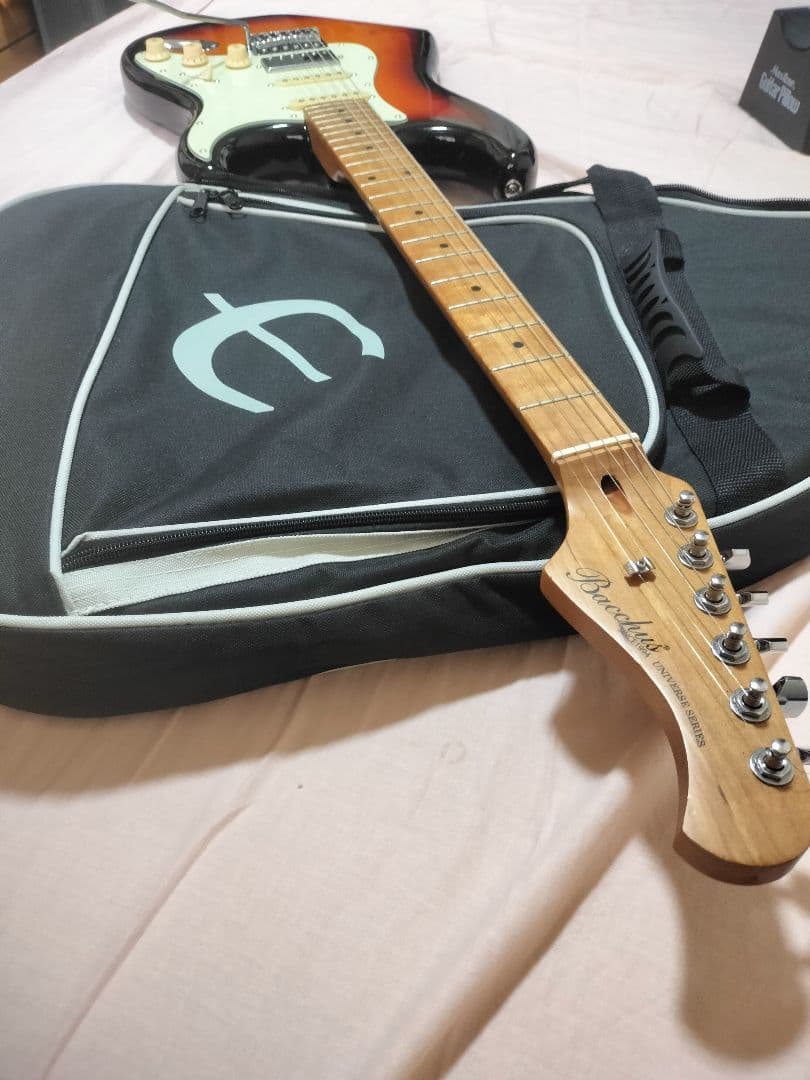 Bacchus バッカス ストラトキャスター サンバースト ケース 初心者最適