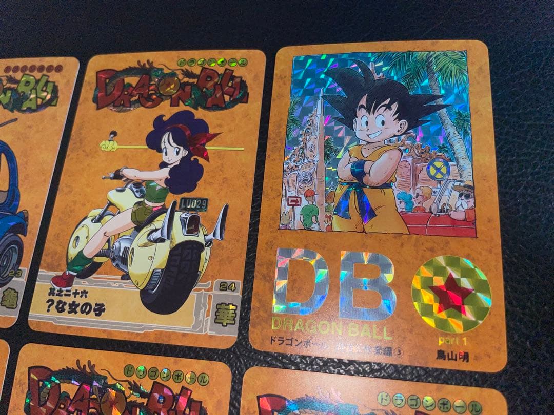 ①孫悟空修業編　56枚　ドラゴンボール表紙扉絵　キラカード