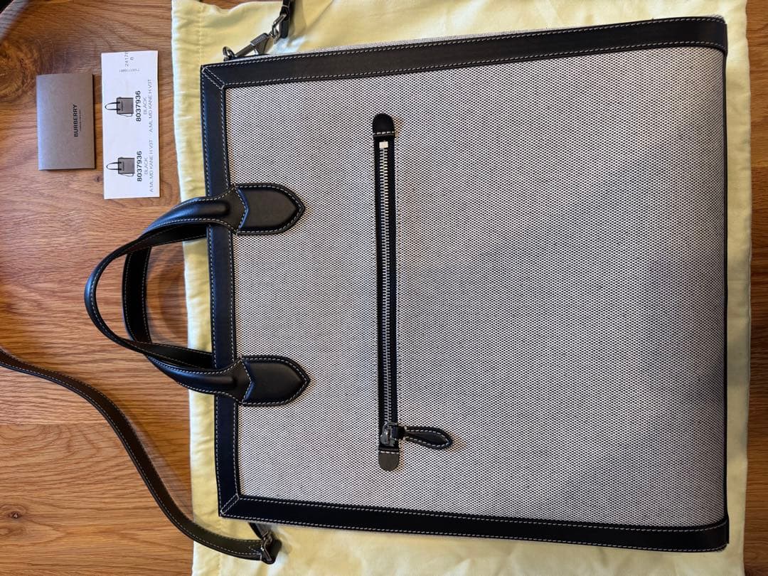 【澤部優】BURBERRY トートバッグ キャンバス