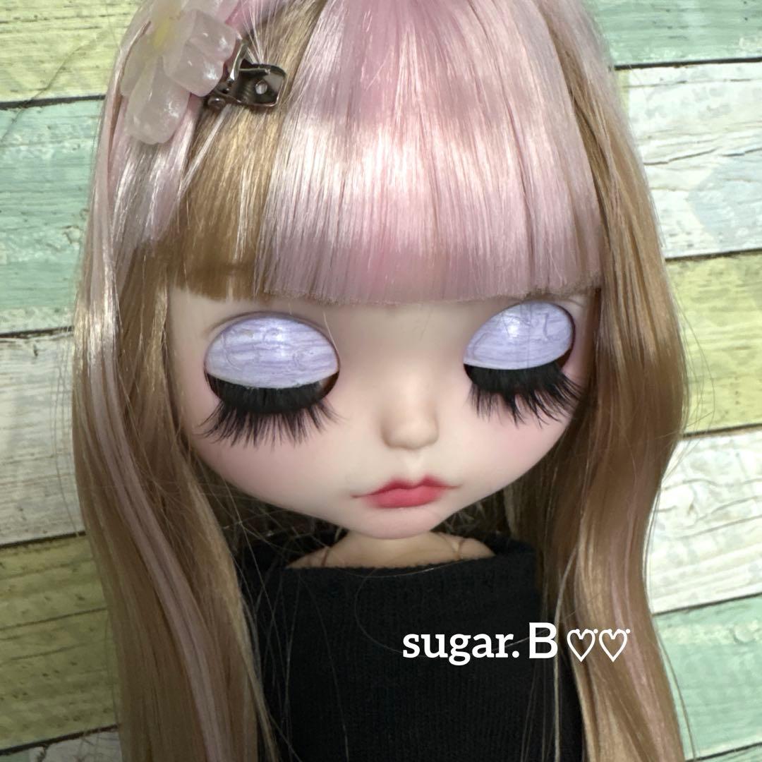 アイシードールカスタム❤︎ピンク×薄パープル❤︎