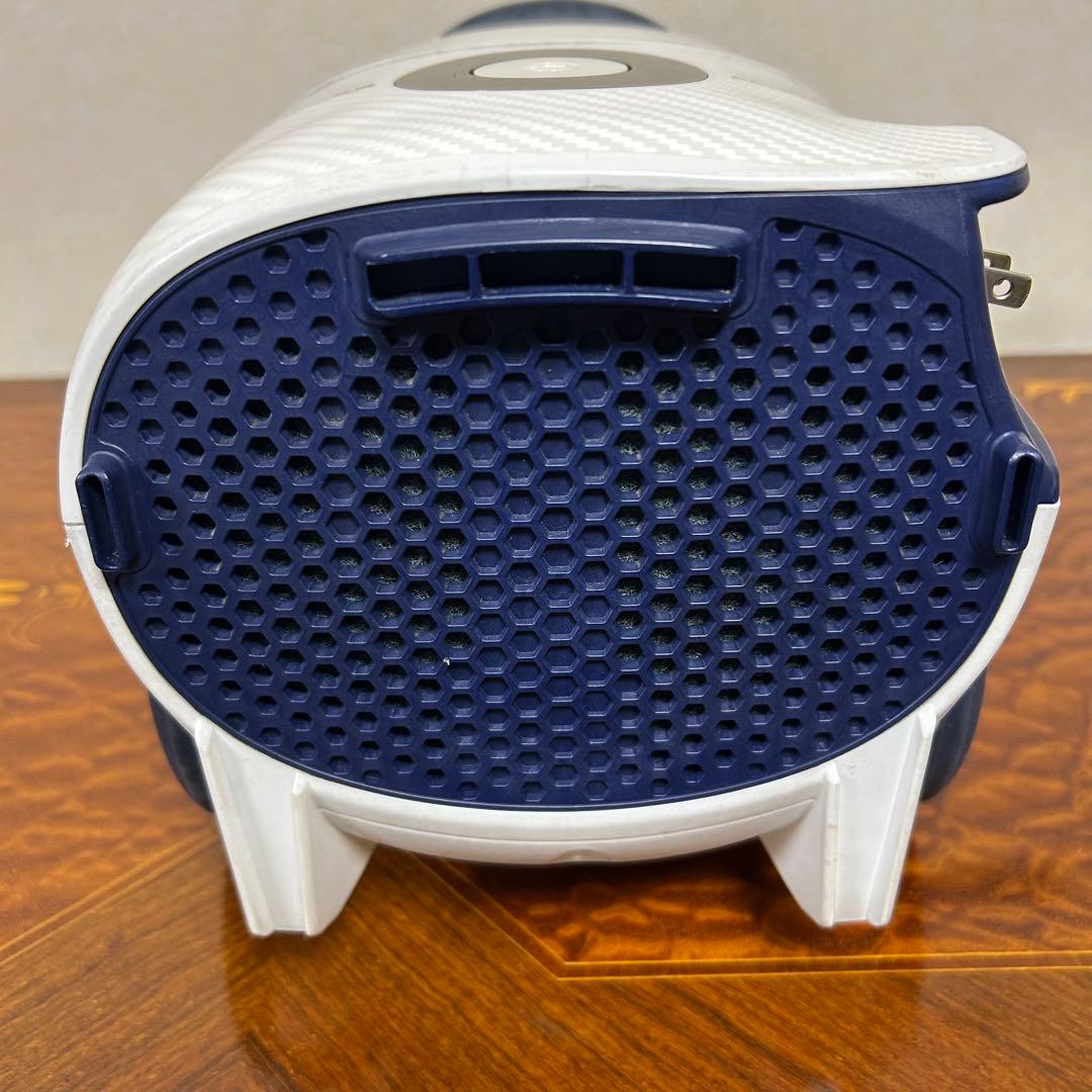 miさま専用　掃除機　MC-SJP810G 紙パック式　ホワイト✕ネイビー 軽量