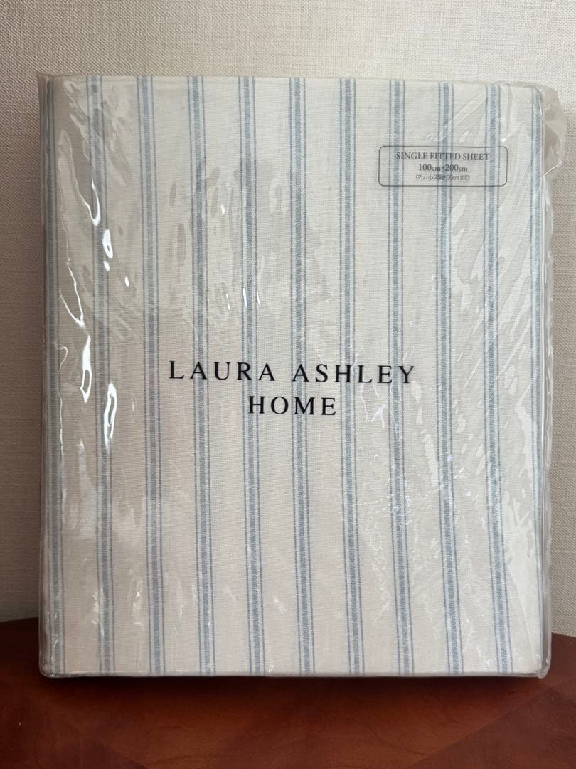 LAURA ASHLEY シングル デュペカバー、フイッテッドシーツ、ピロケース