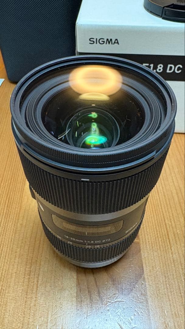 レンズ(ズーム) SIGMA ART 18-35mm F1.8 DC FOR CANON EF