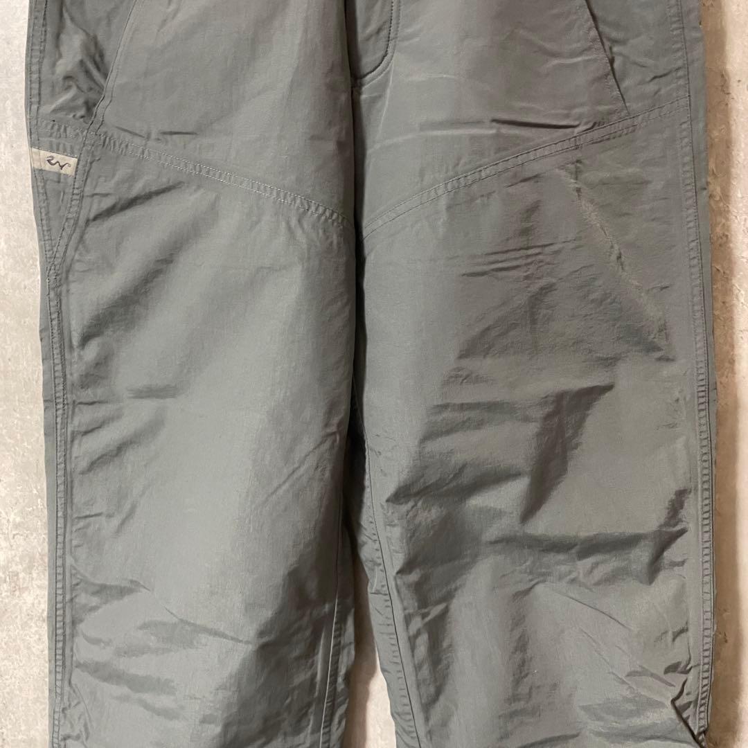 burtonバートンスキーパンツスノーボードウェアズボン下灰色グレー刺繍ロゴ希少