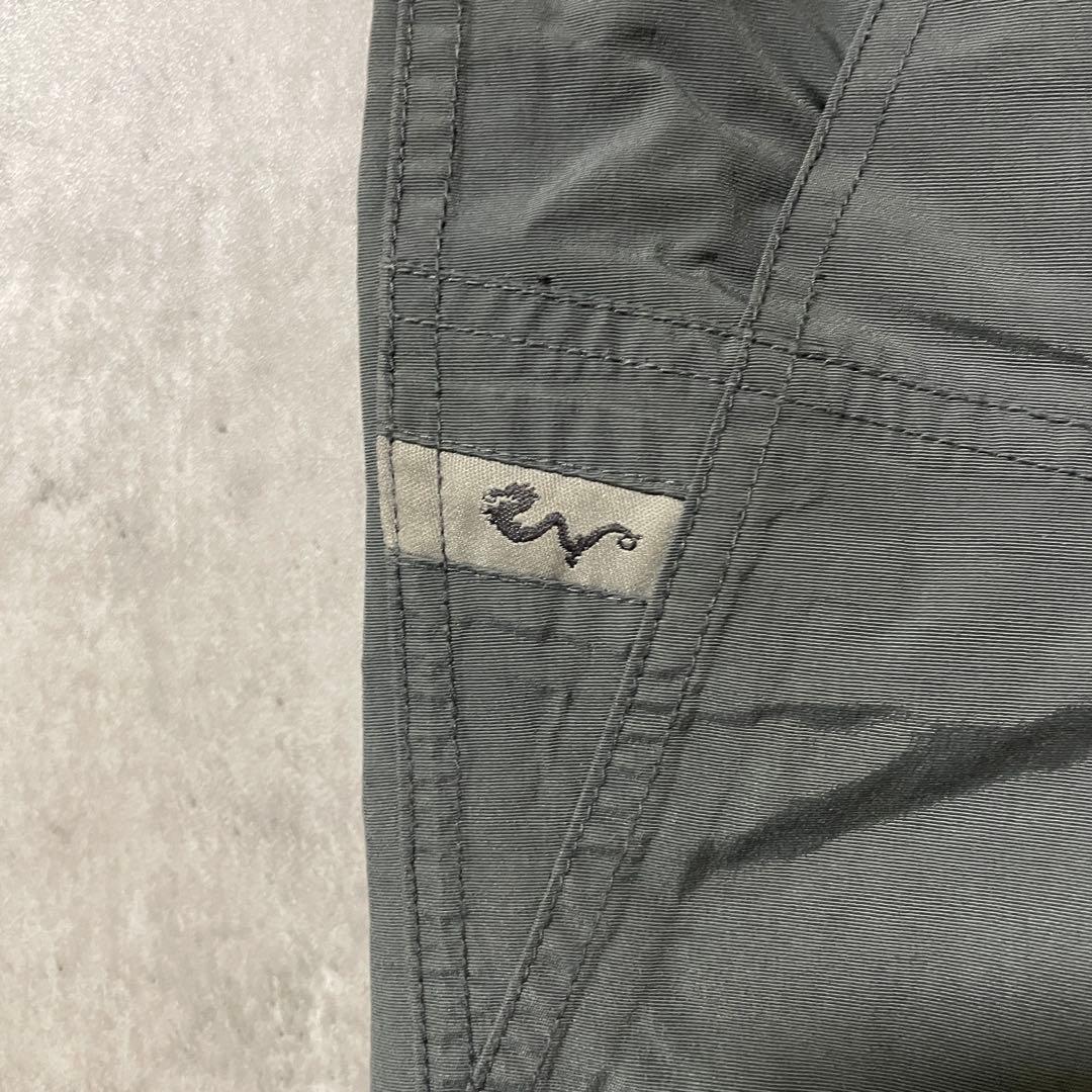 burtonバートンスキーパンツスノーボードウェアズボン下灰色グレー刺繍ロゴ希少