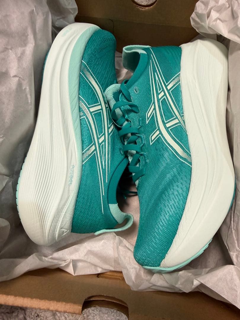 asics GEL-NIMBUS27 ランニングシューズ　24cm 撥水加工済