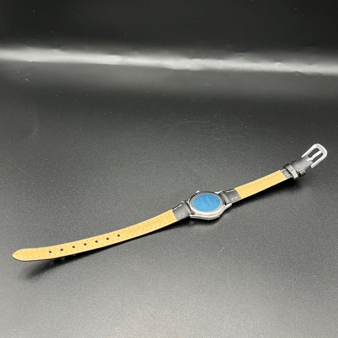 稼動　腕時計　SEIKO セイコー　エクセリーヌ　6Pダイヤ　新品ベルト　J80