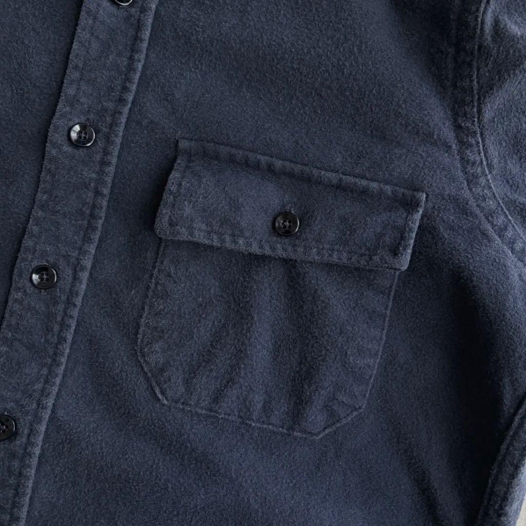 トップス 90s L.L.Bean chamois shirt made in usa