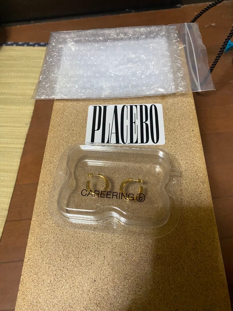 【両耳用】プラシーボピアス 701(YW) シルバー925 / 18Kポスト