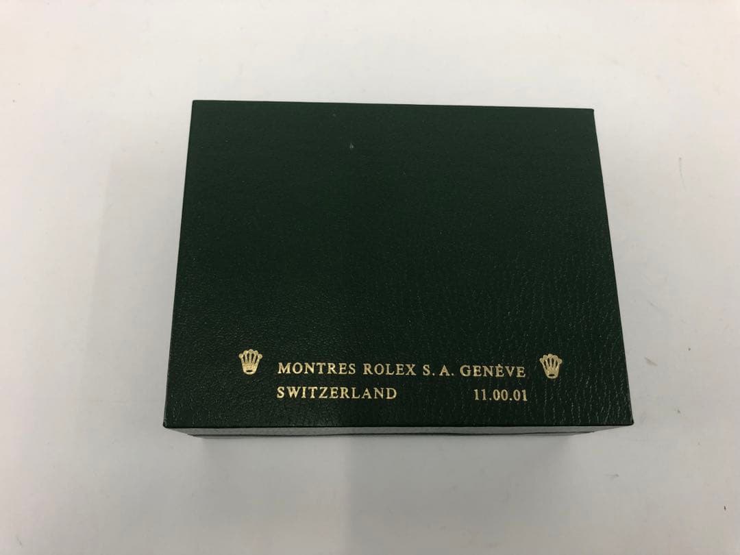 メ*ク様 ロレックス　空き箱　外箱　内箱　小冊子　保存袋　グリーン