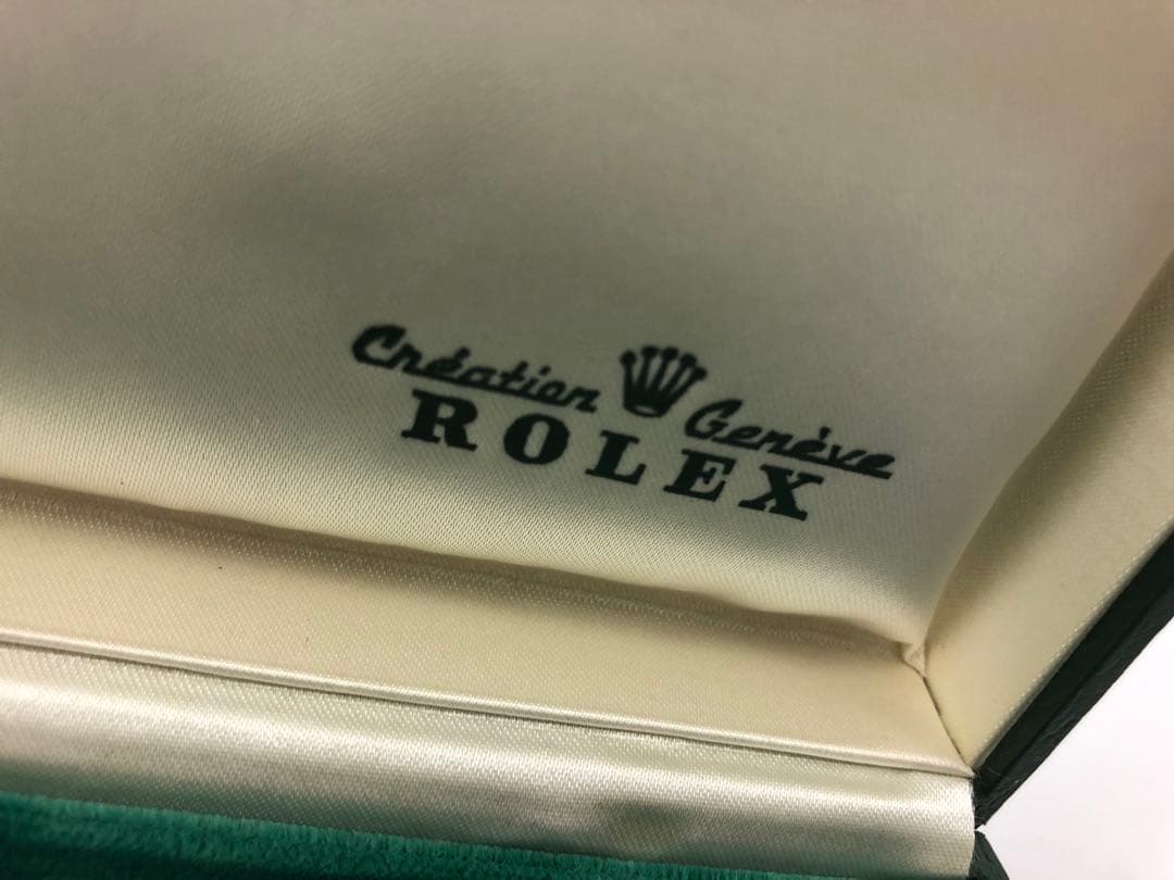 メ*ク様 ロレックス　空き箱　外箱　内箱　小冊子　保存袋　グリーン