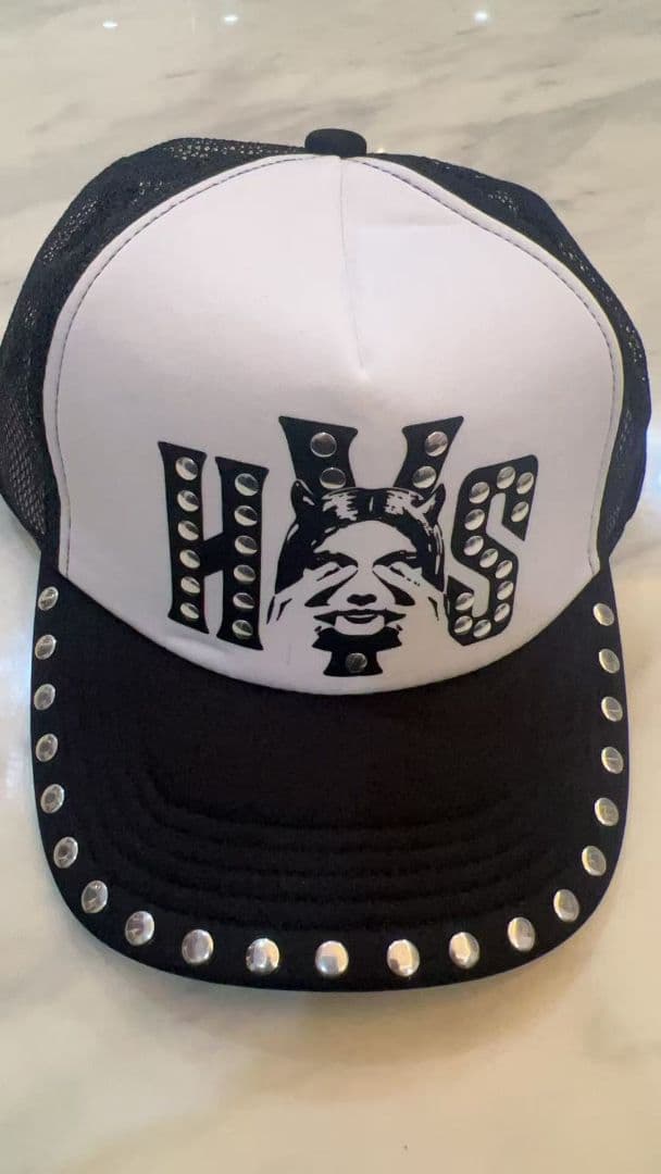 【新品未使用】ヒステリックグラマー　スタッズメッシュキャップ #011