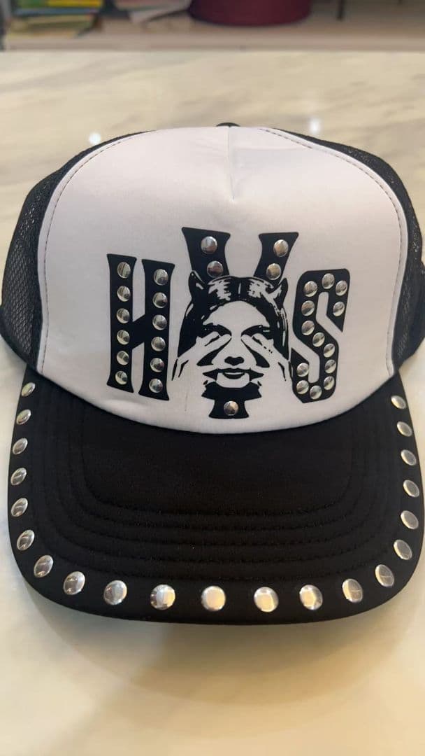 【新品未使用】ヒステリックグラマー　スタッズメッシュキャップ #011