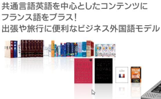 【新品】SEIKO 電子辞書 SII DF-X7000FR フランス語モデル