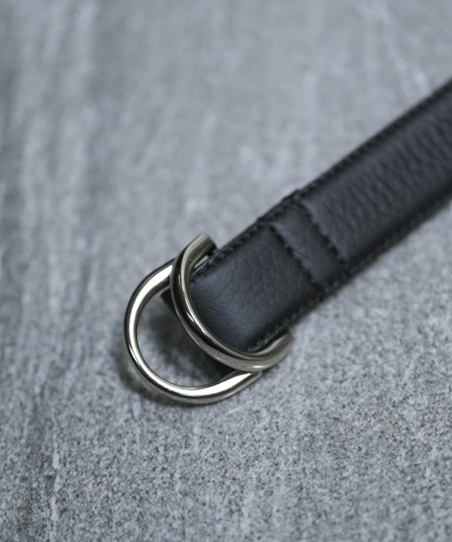 ダブルリングナローベルト by REMY CARRIAT