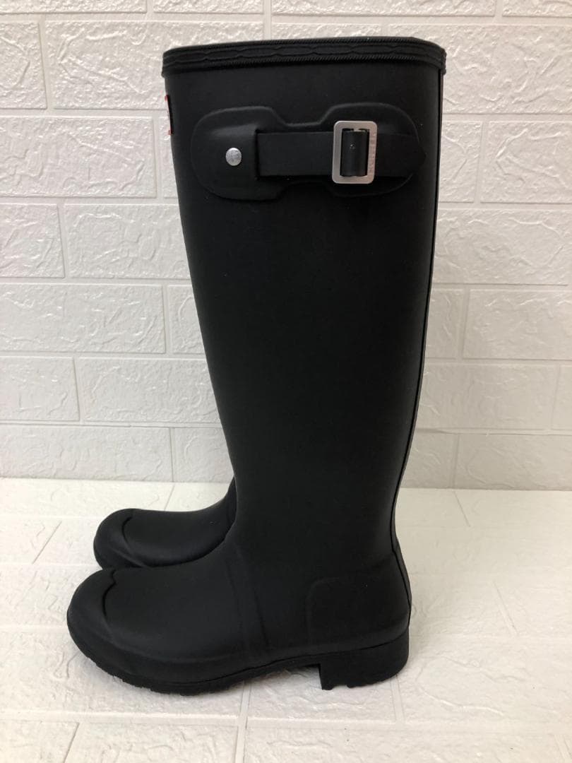 HUNTER トール バック アジャスタブル レインブーツ 23.5cm