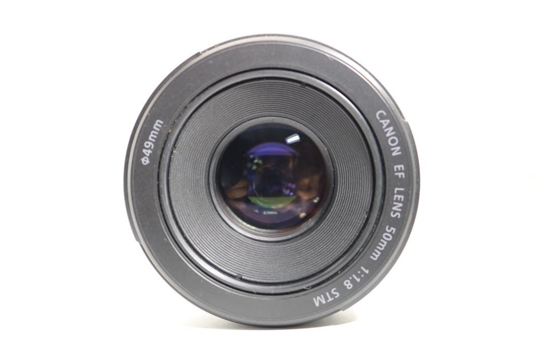 超美品 【Canon EF50mm F1.8 STM】 単焦点レンズ 安心保証◎