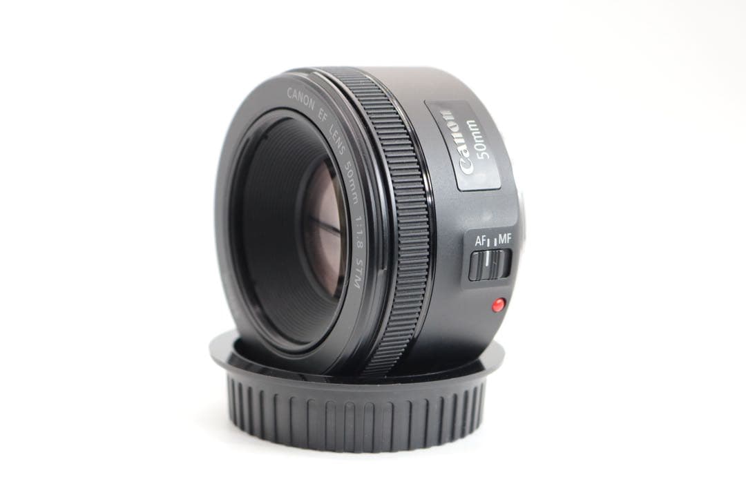 超美品 【Canon EF50mm F1.8 STM】 単焦点レンズ 安心保証◎