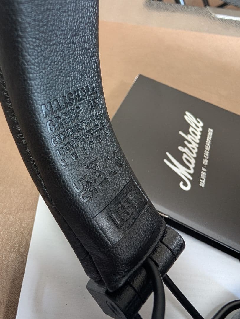 Marshall マーシャル MAJOR Ⅴ BLACK　ヘッドフォン