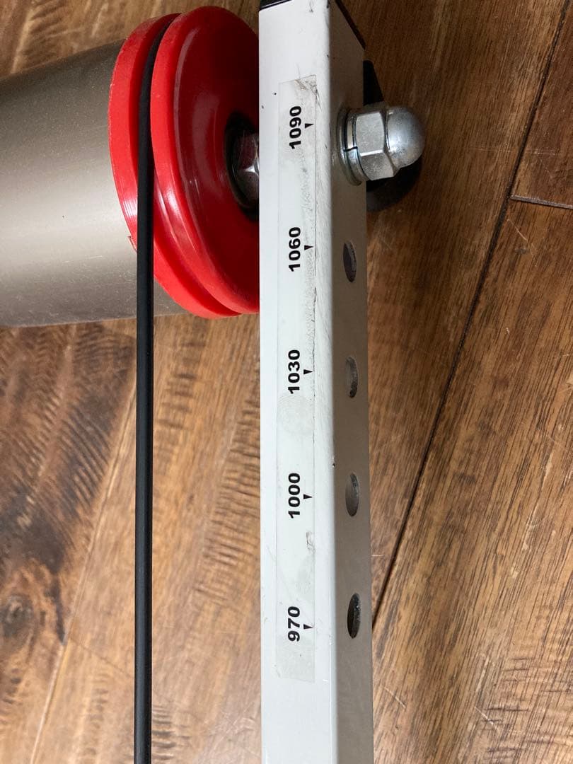 MINOURA MOZローラー台 折りたたみ式 ホワイト・レッド