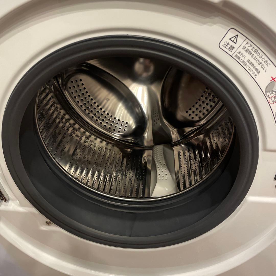 AQUA ドラム式洗濯機 8kg ホワイト 本体