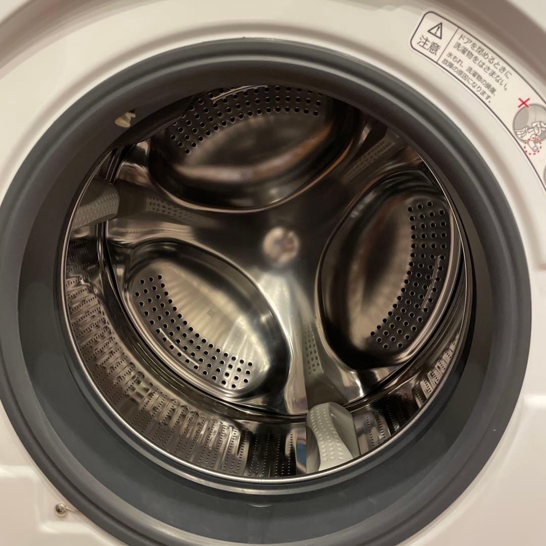 AQUA ドラム式洗濯機 8kg ホワイト 本体