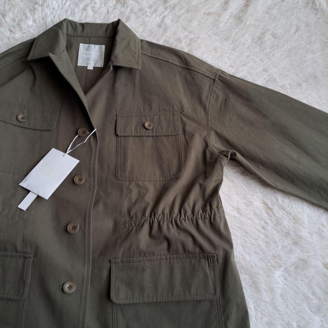 satto様　新品タグ付 定価4.1万ドローイングナンバーズ サファリジャケット