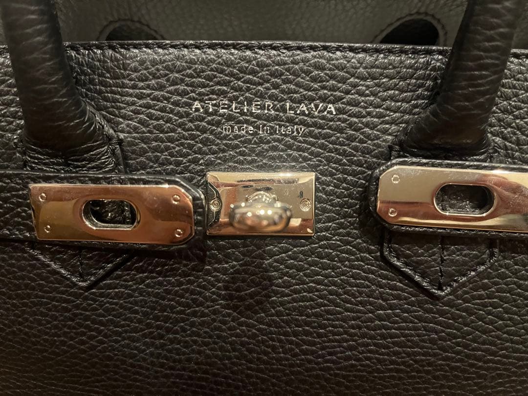 Atelier Lava アトリエ・ラヴァ トート 本革 ブラック イタリア製