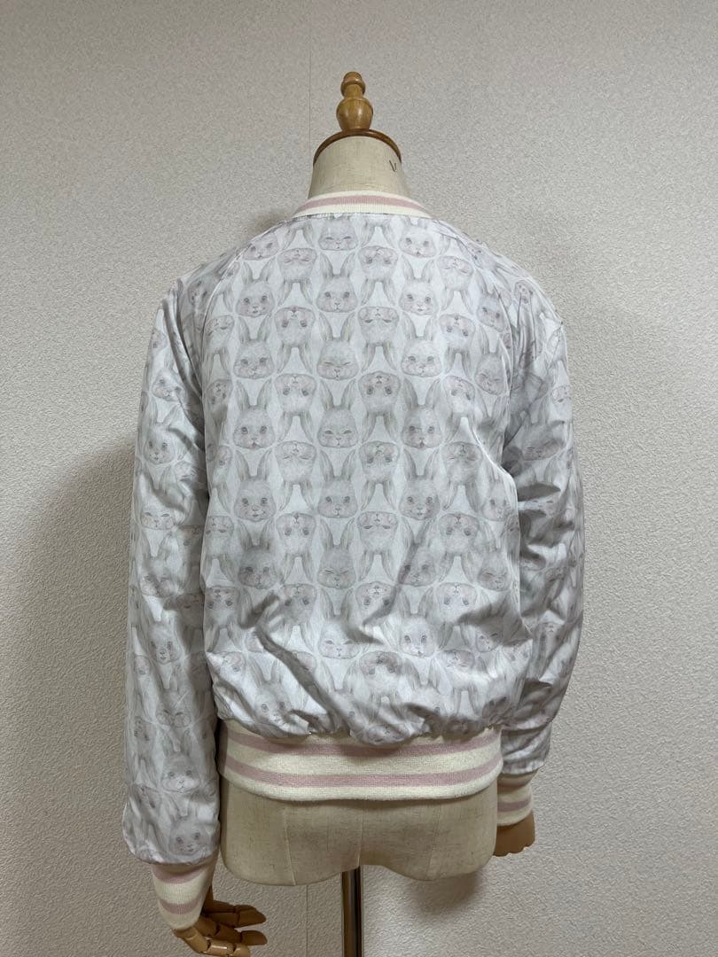 franche lippee あっぷっぷうさぎ スカジャン 個性派ガーリー