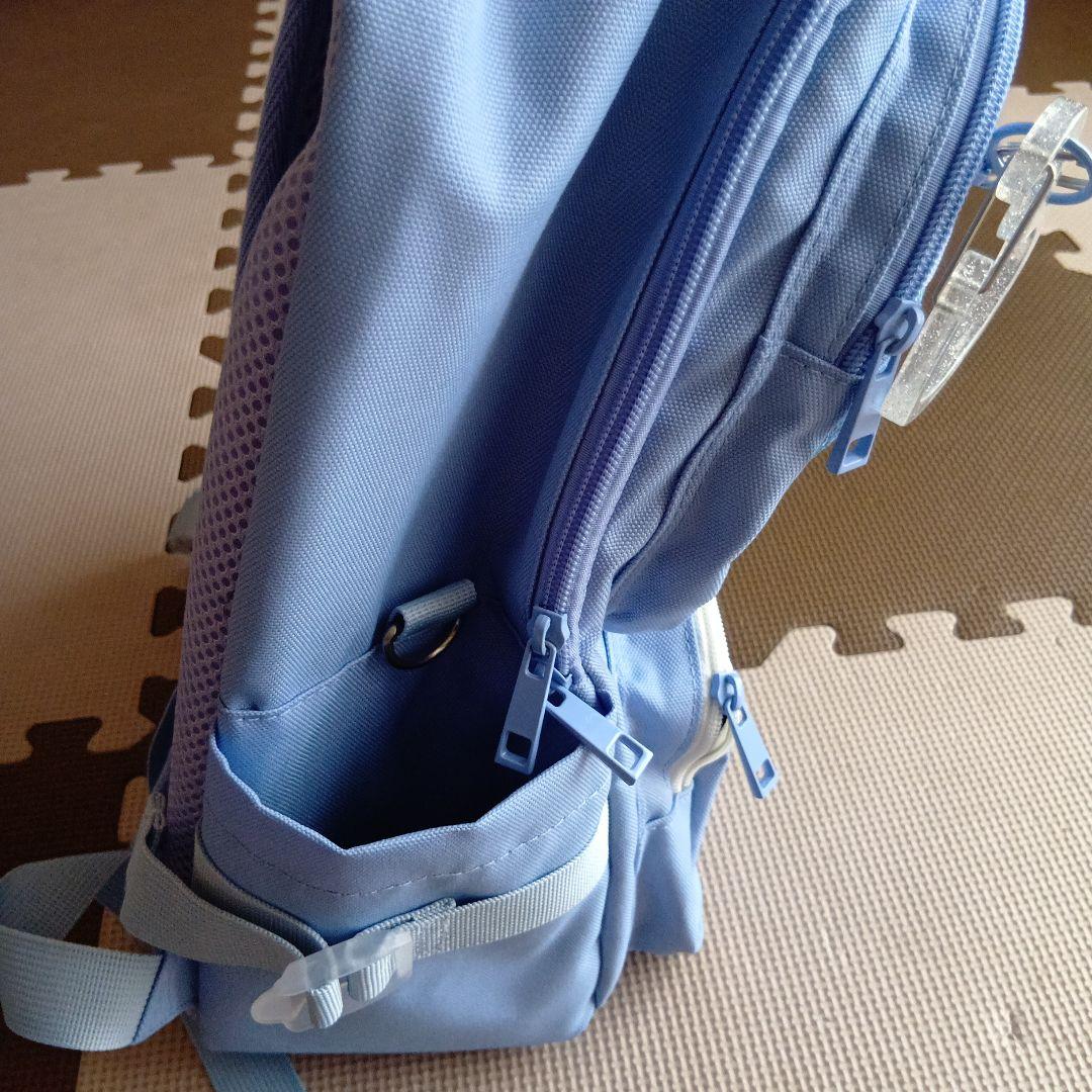 mezzo piano Junior リュックライトブルー 約21L