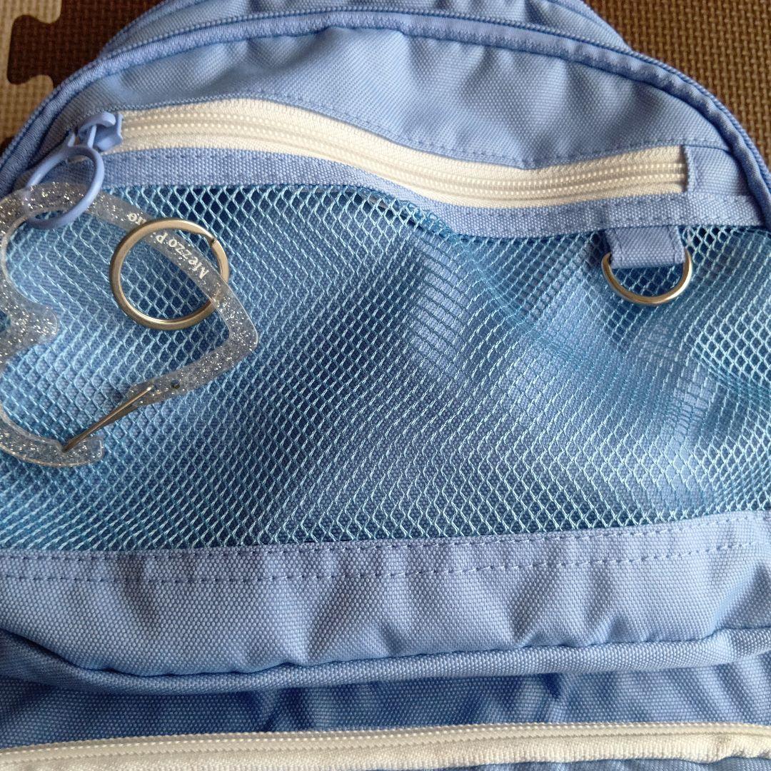 mezzo piano Junior リュックライトブルー 約21L