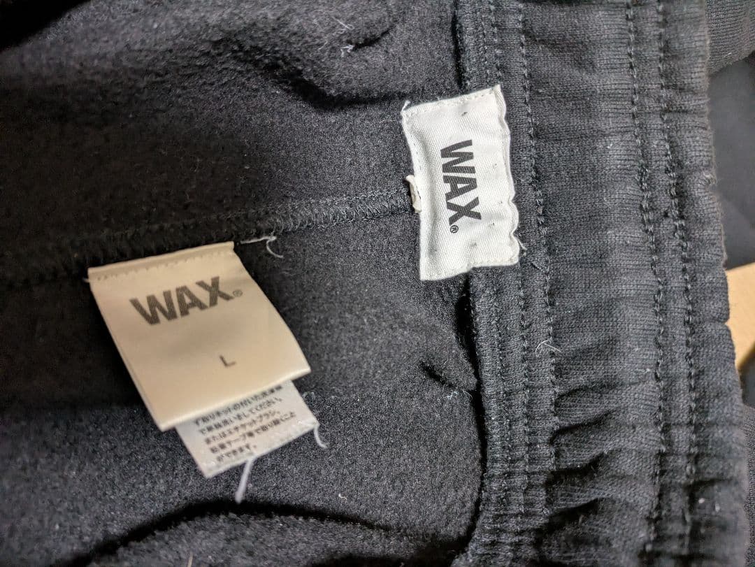 wax　thm ブラック スウェットセットアップ
