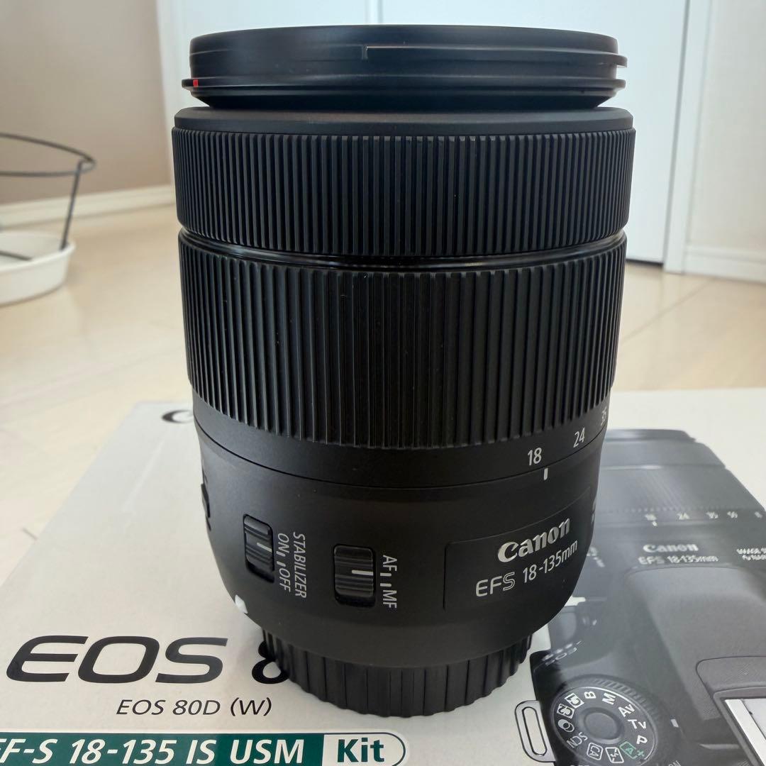 美品★EOS 80D EF-S 18-135mm IS USM★使用回数低