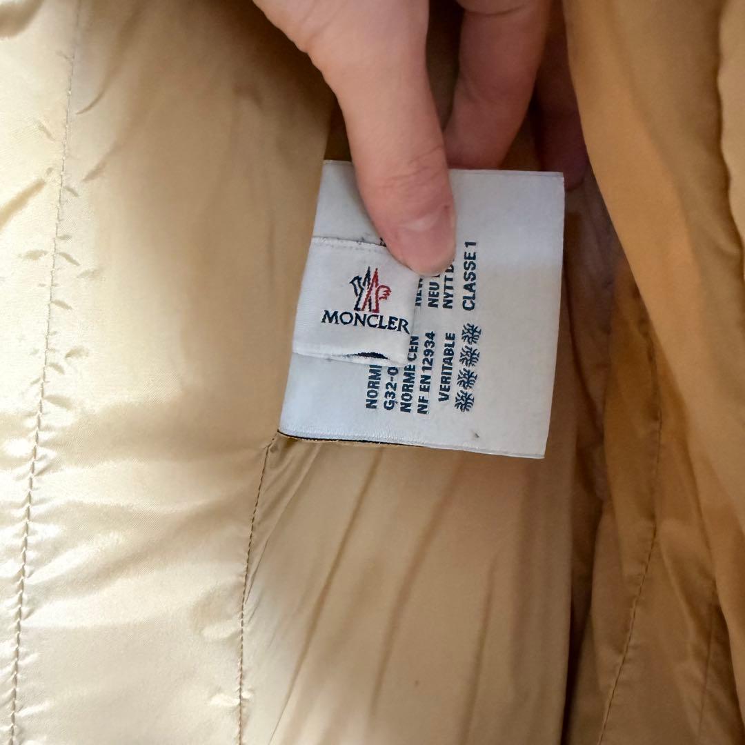 モンクレール NIM GIUBBOTTO ダウン ベージュ 0