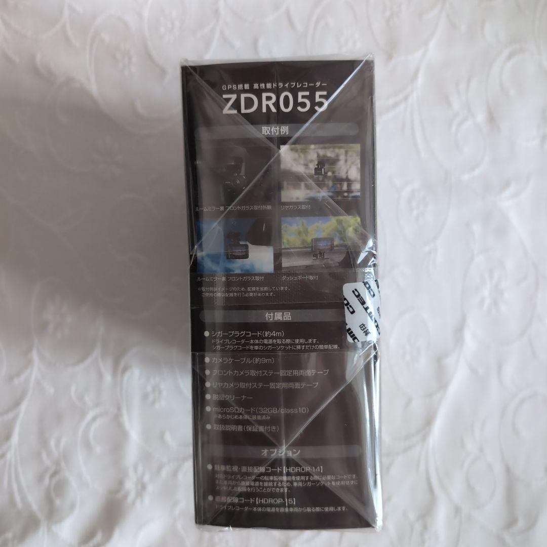 新品未開封】 コムテック COMTEC ZDR055 ドライブレコーダー