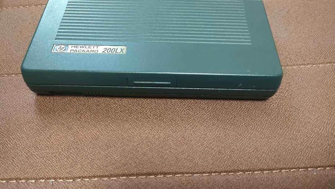 HP200LX hewlett packard 日本語表示