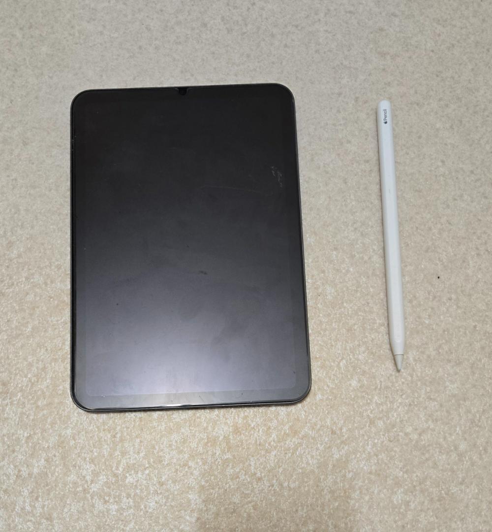 ipad mini 第6世代 + Apple pencil 第2世代