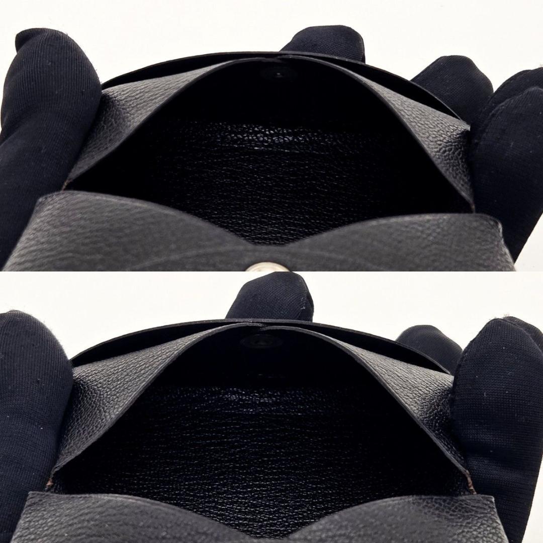 エルメス カードケース カルヴィ ヴェルソ ヴォーエプソン ブラック 名刺入れ