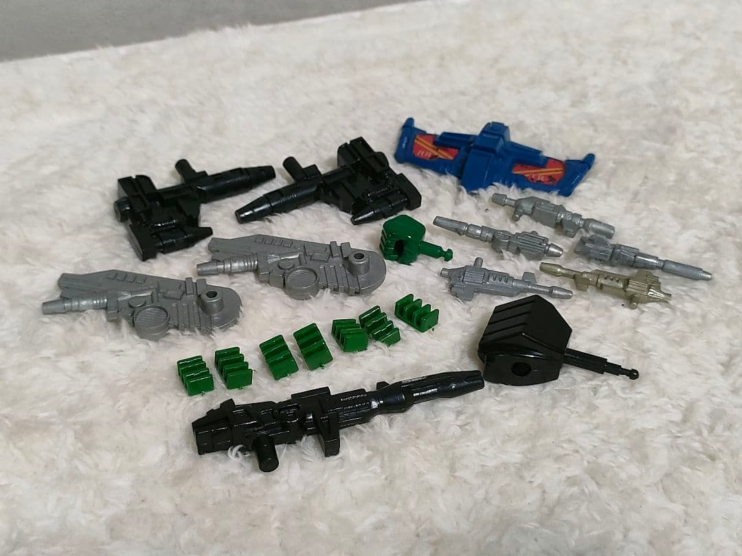 ★【当時物】タカラ ダイアクロン トレインロボ 6体セット