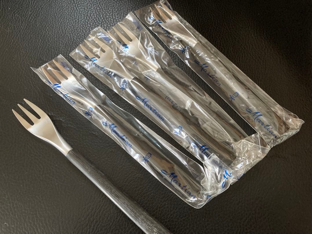 柳宗理　黒柄　ヒメフォーク 5本セット