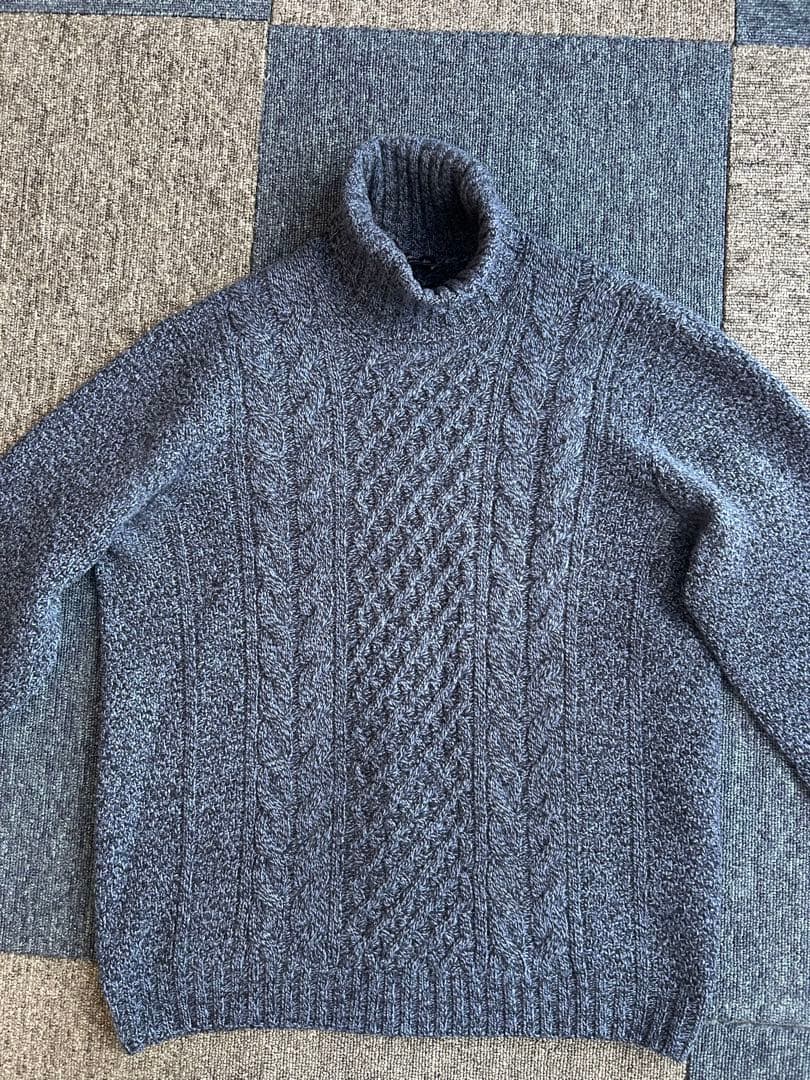 【希少】DRUMOHR（ドルモア）タートルネックニットサイズ48（L）