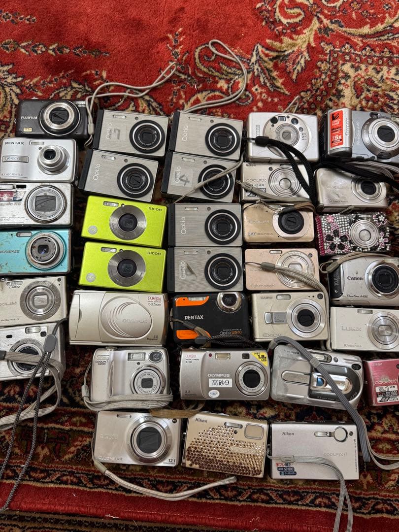 デジタルカメラ多数セット 34pieces