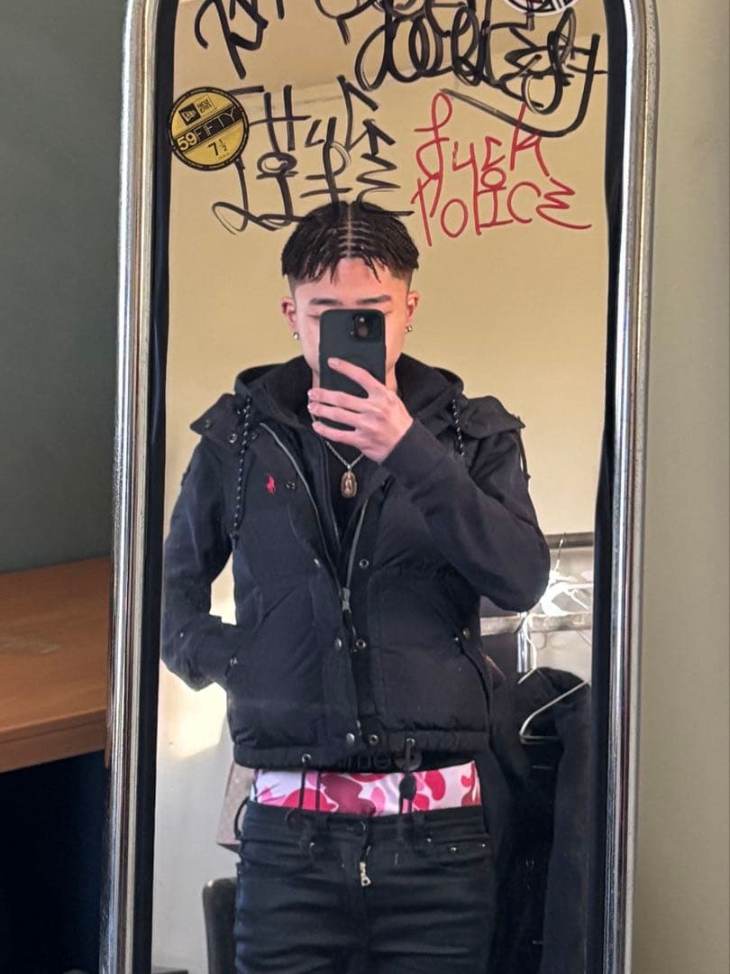 POLO RALPH LAUREN ダウンベスト ブラック ポロラルフローレン