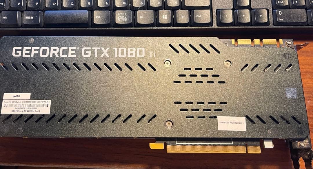 グラフィックボード・グラボ・ビデオカード Manli GeForce GTX 1080 Ti Gallardo 11GB
