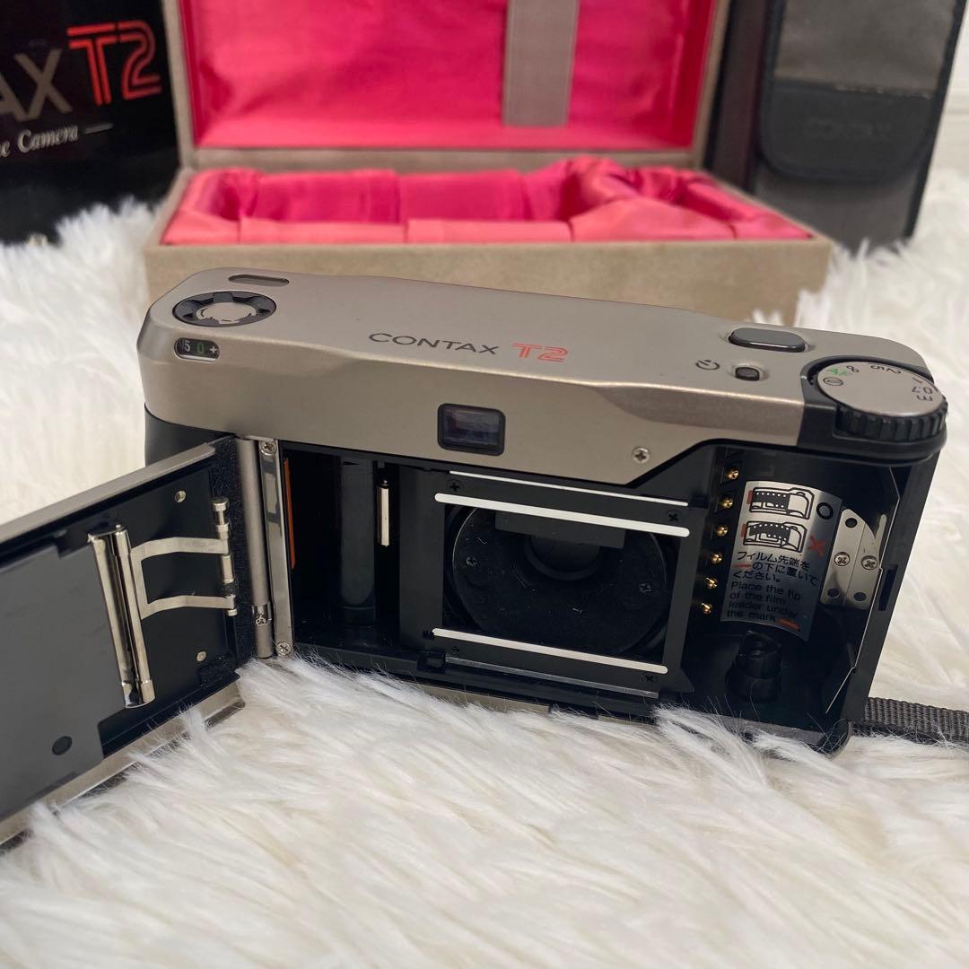 【大人気】CONTAXコンタックス T2コンパクトフィルムカメラ