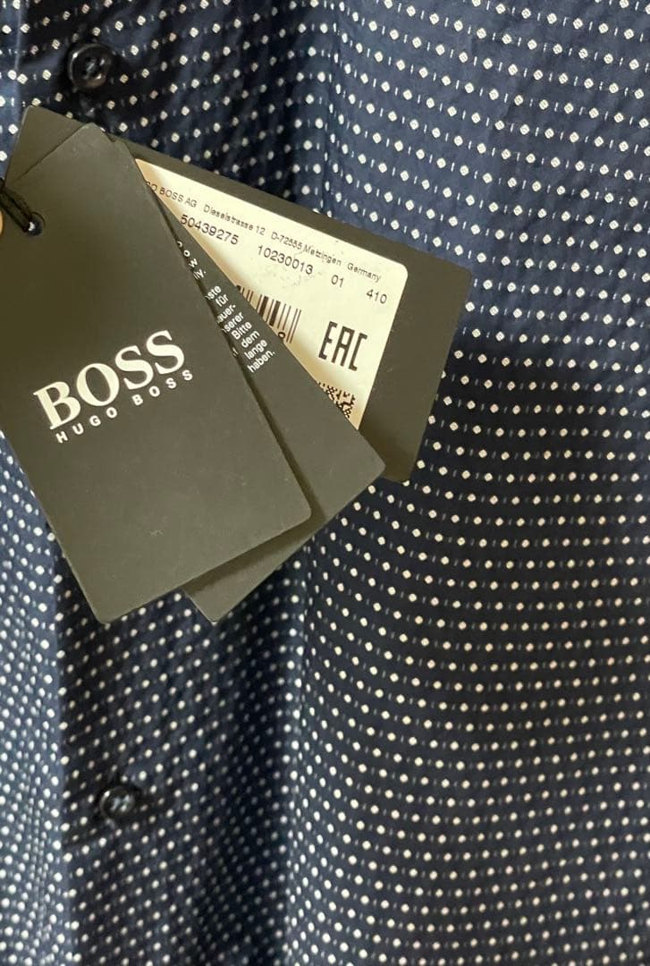 HUGO BOSS ヒューゴボス スリームフィット 長袖 シャツ 39
