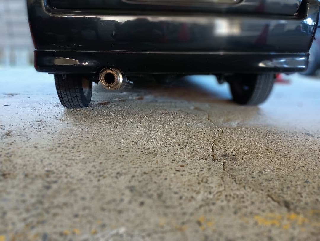 エブリィ DA62W ステンレス 社外 リアマフラー