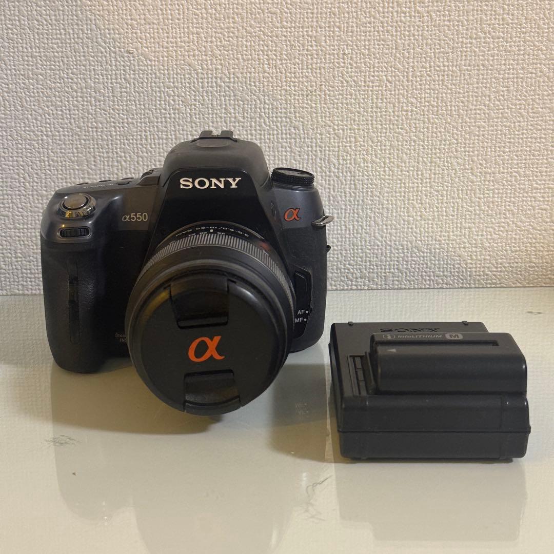 SONY α550 デジタル一眼レフカメラ ジャンク